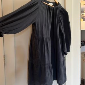 Velvet by Graham & Spencer blue dress, Size M. 100% cotton